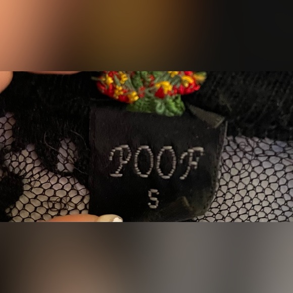 Poof back lace cardigan - Picture 6 of 6